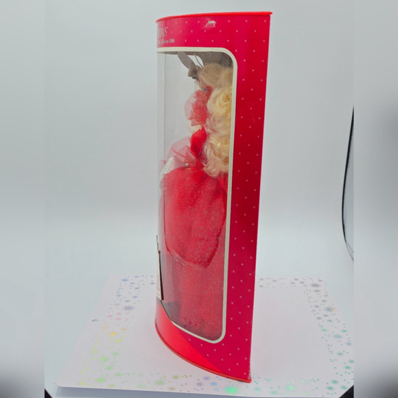 Vintage 1988 Happy Holidays Barbie Special Edition Doll - Picture 5 of 7